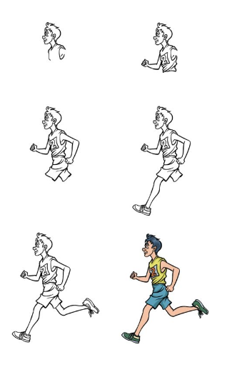 How To Draw Running