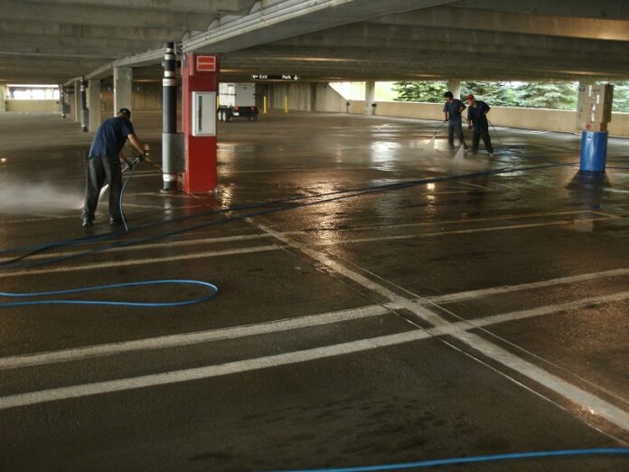 parking lot washing services in fresno ca